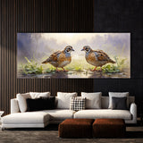 Quail Dewy Morning 23