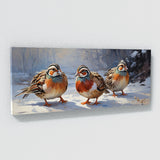 Quail Snowy Serenade 57