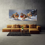 Quail Snowy Serenade 57