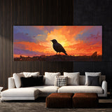 Starling Fiery Sky Silhouette 6