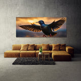 Starling Graceful Dusk Flight 64