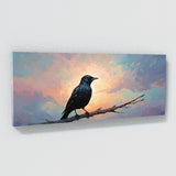 Starling Pastel Sky Silhouette 53