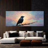 Starling Pastel Sky Silhouette 53