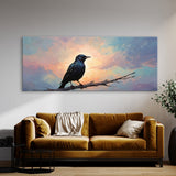 Starling Pastel Sky Silhouette 53