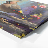 Waxwing Vibrant Avian Symphony 50