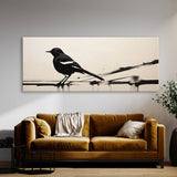 Wagtail Abstract Silhouette 90