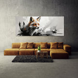 Fox Elegant Monochrome Form 129