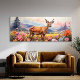 Deer Floral Serenity 71