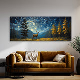 Deer Forest Starry Night 85