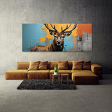 Deer Urban Antlers Graffiti 121