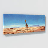 Giraffe Solitary Desert Journey 28