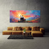 Panda Serene Sunset Peaks 88