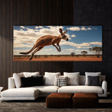 Kangaroo Leaping Outback Majesty 81
