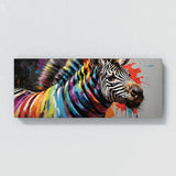 Zebra Colorful Stripes 129