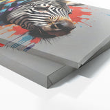 Zebra Colorful Stripes 129