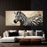 Zebra Fractal Stripes 123