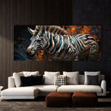 Zebra Fractal Stripes 124