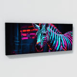Zebra Neon Safari Night 122