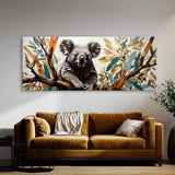 Koala Patterned Silhouette 115