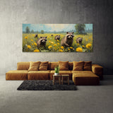 Raccoon Dandelion Whimsy 70