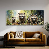 Raccoon Forest Family 48