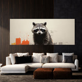 Raccoon Minimalist Silhouette 104