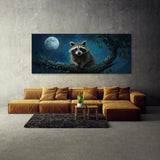 Raccoon Moonlit Gaze 25