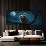 Raccoon Moonlit Gaze 25