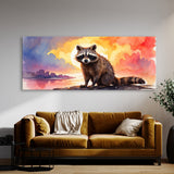 Raccoon Sunrise Serenity 54