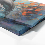 Dolphin Dive Of Color 121