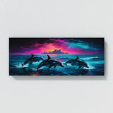 Dolphin Glowing Ocean 136