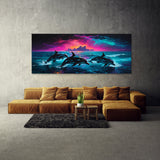 Dolphin Glowing Ocean 136