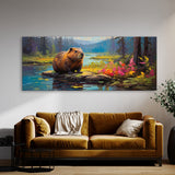 Beaver Colorful Wilderness Realm 57