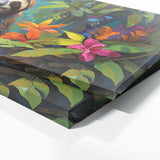 Sloth Colorful Jungle Serenity 41