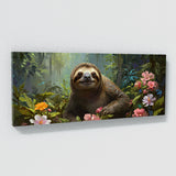 Sloth Floral Peek 8