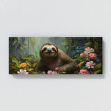 Sloth Floral Peek 8