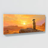 Meerkat Golden Desert Vigil 1