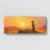 Meerkat Golden Desert Vigil 1