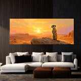 Meerkat Golden Desert Vigil 1