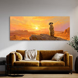 Meerkat Golden Desert Vigil 1