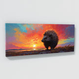 Porcupine Sunset Silhouette 46