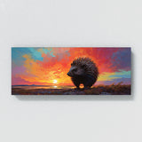 Porcupine Sunset Silhouette 46