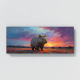 Wombat Dusks Gentle Glow 54