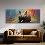 Wombat Dynamic Brushstrokes 44