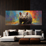Wombat Dynamic Brushstrokes 44