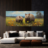 Wombat Meadows Brushstrokes 45