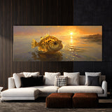 Pufferfish Sunset Reflections 9