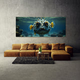 Pufferfish Underwater Shadows 72