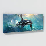 Orca Dappled Ocean Light 23