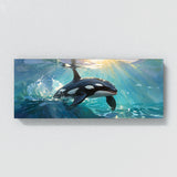 Orca Dappled Ocean Light 23